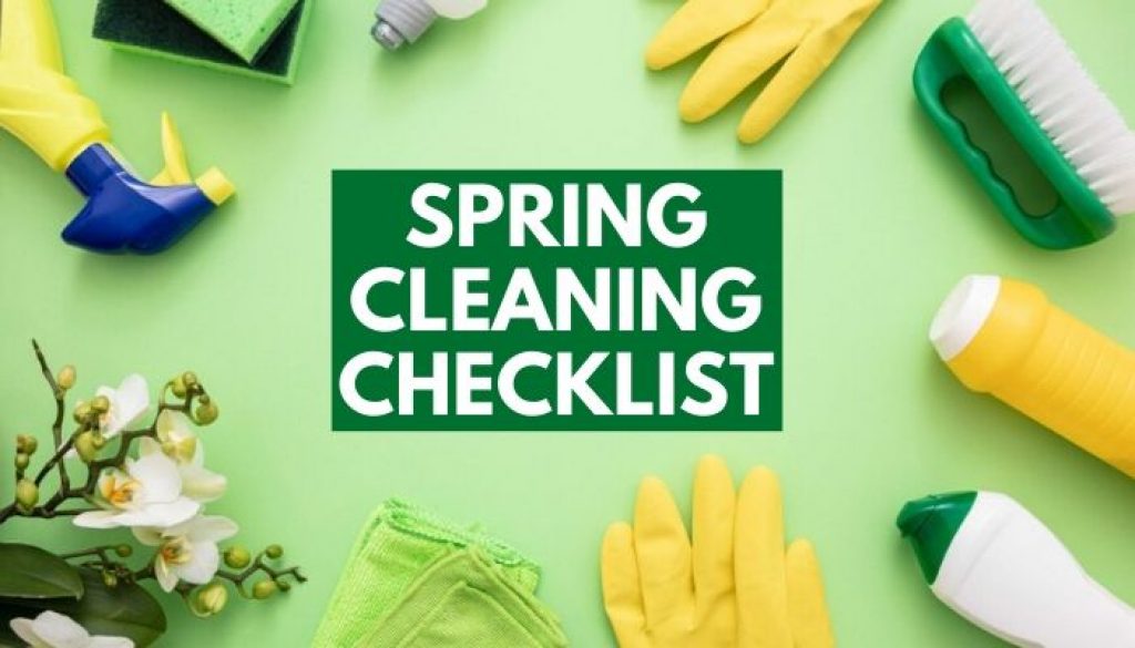 The Ultimate Spring Cleaning Checklist For Entire House 2022