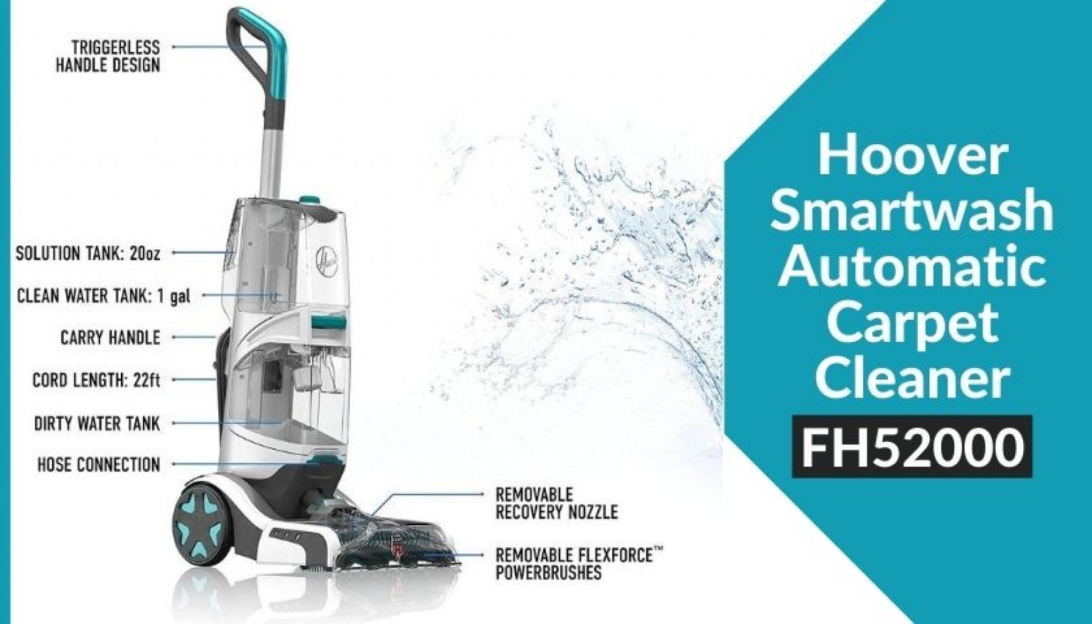 hoover smartwash automatic carpet cleaner amazon